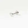 piercing coeur couleur argent