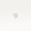 piercing en forme de coeur argent