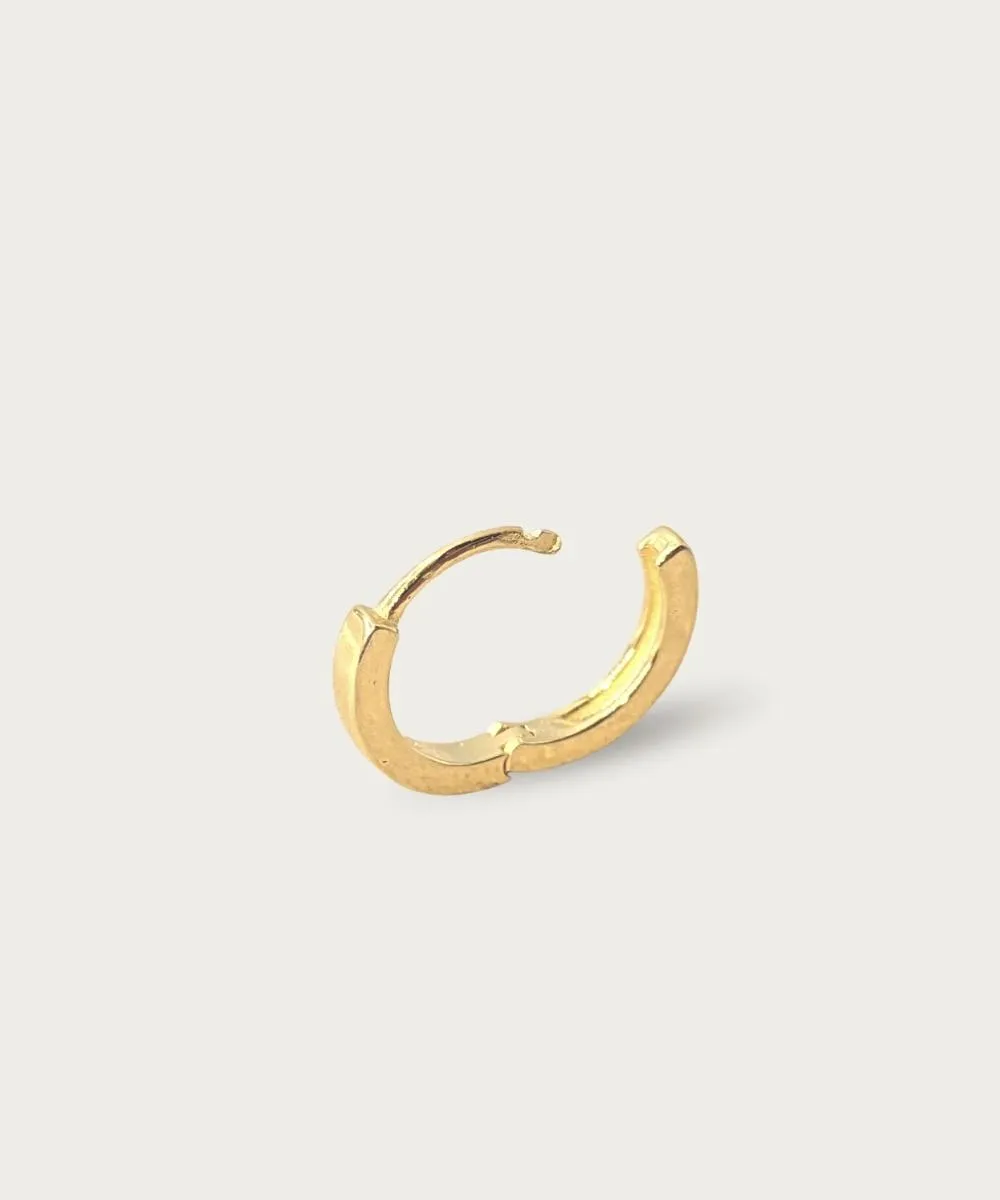 piercing helix anneau large dore 2 3