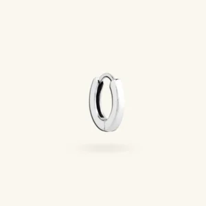 Elza - anneau d'oreille tragus épais - Elza couleur argent - 6mm