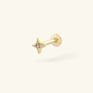 Ilyona - stud lobe étoile