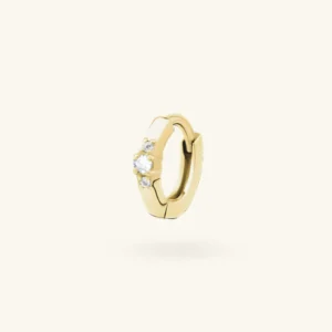 Cécilie - Anneau PVD Gold 18 carats - Cécilie - 8mm