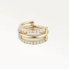 piercing triple anneau or